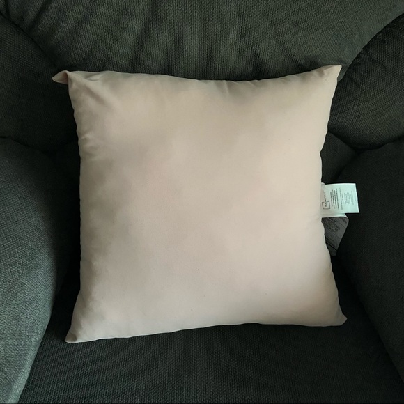 Brand New Set of 2 Light Pink Throw Pillows - Picture 5 of 5
